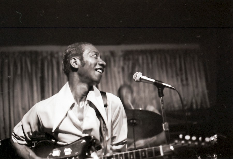 Hound Dog Taylor in 1972 - By Hasse Andreasson